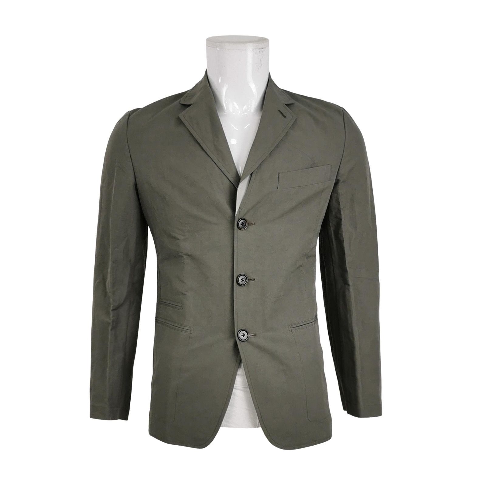 Hermes Hermes Linen Cotton Blend Blazer 44 Size 34R - 1 Thumbnail