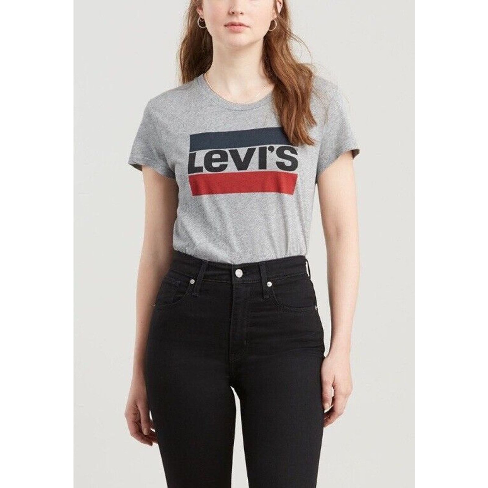 Levi's Levi's Women's Logo Tee T-Shirt Crew Neck Cotton Size 3X Size 3XL / US 20-22 - 1 Thumbnail