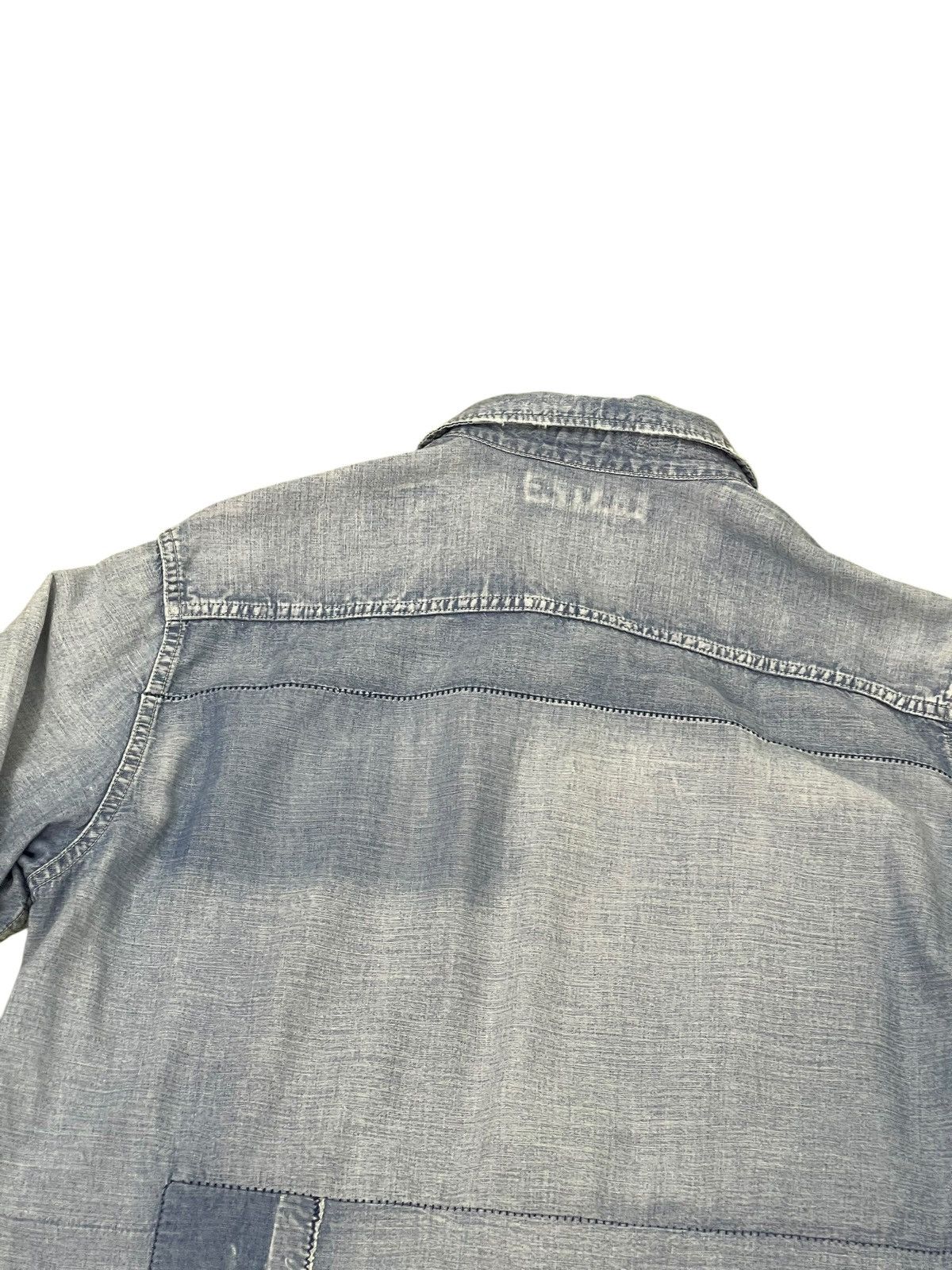 Ron Herman Sashiko Boro Shirt Ron Herman Japan Patchwork 6🟩8 Size US M / EU 48-50 / 2 - 16 Thumbnail