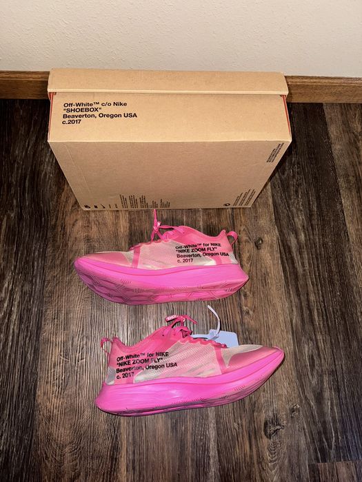 nike off white pink tulip