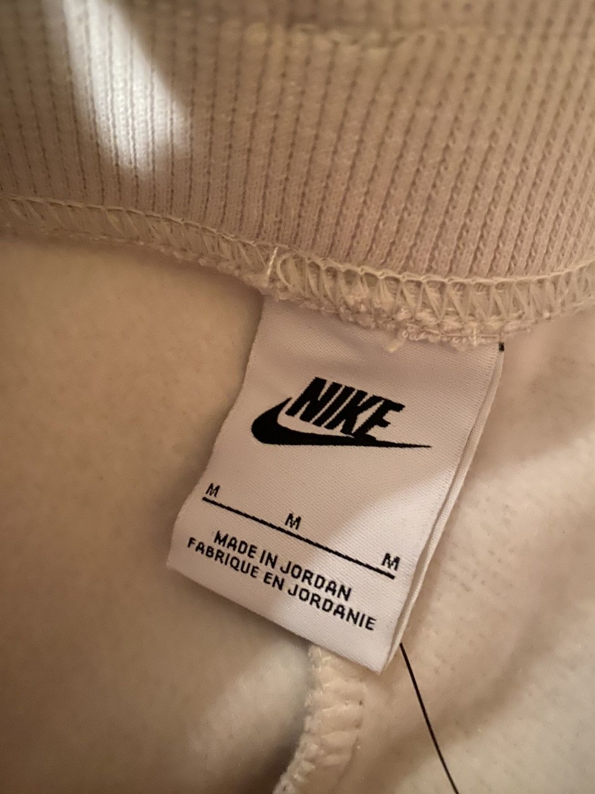 Nike Nike Cream Wide Leg Sweatpants Size 28" / US 6 / IT 42 - 7 Thumbnail