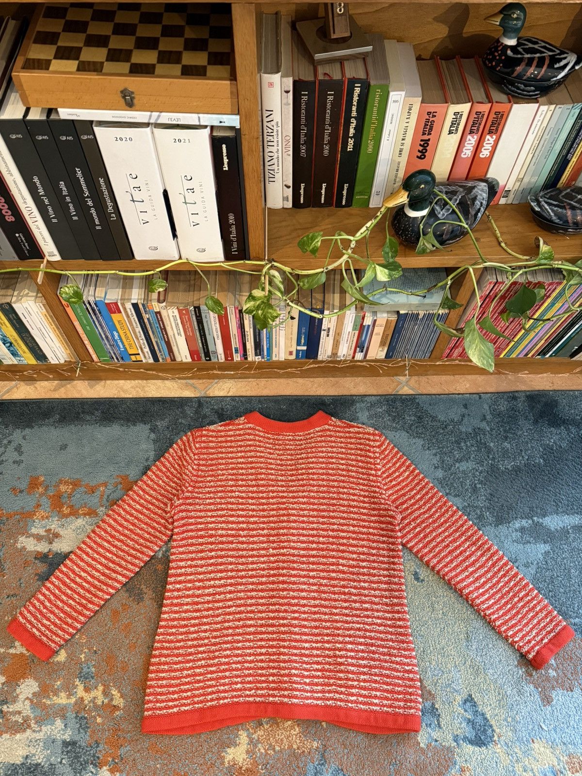 Celine Celine Lana Wool Vintage Rare HandKnited Cardigan Size M / US 6-8 / IT 42-44 - 3 Thumbnail