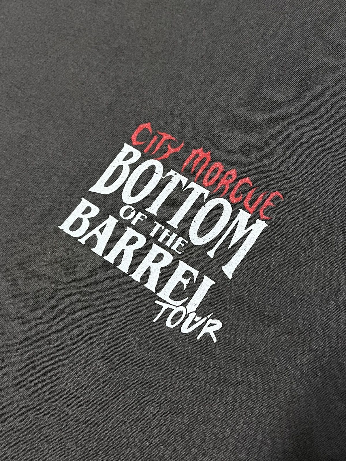 City Morgue × Fuck The Population × G59 Records City morgue t shirt merch rare bottom of the barrel tour Size US XL / EU 56 / 4 - 5 Thumbnail