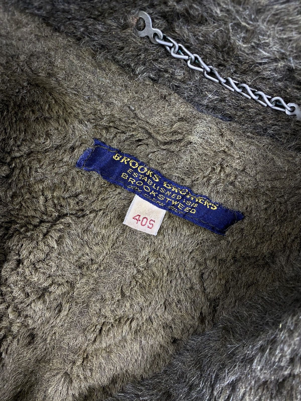 Brooks Brothers Vtg Brooks Brothers Wool Blend Coat Faux Fur Collar Jacket Size US M / EU 48-50 / 2 - 9 Thumbnail