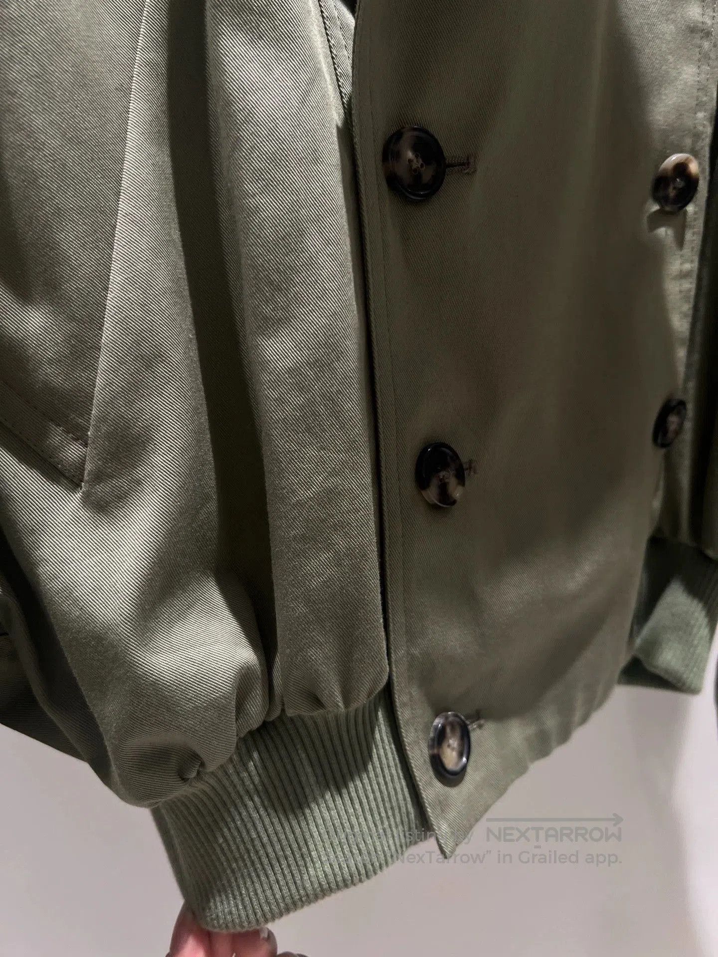 Loewe LOEWE Khaki Short Trench Jacket. Size US XS / EU 42 / 0 - 3 Thumbnail