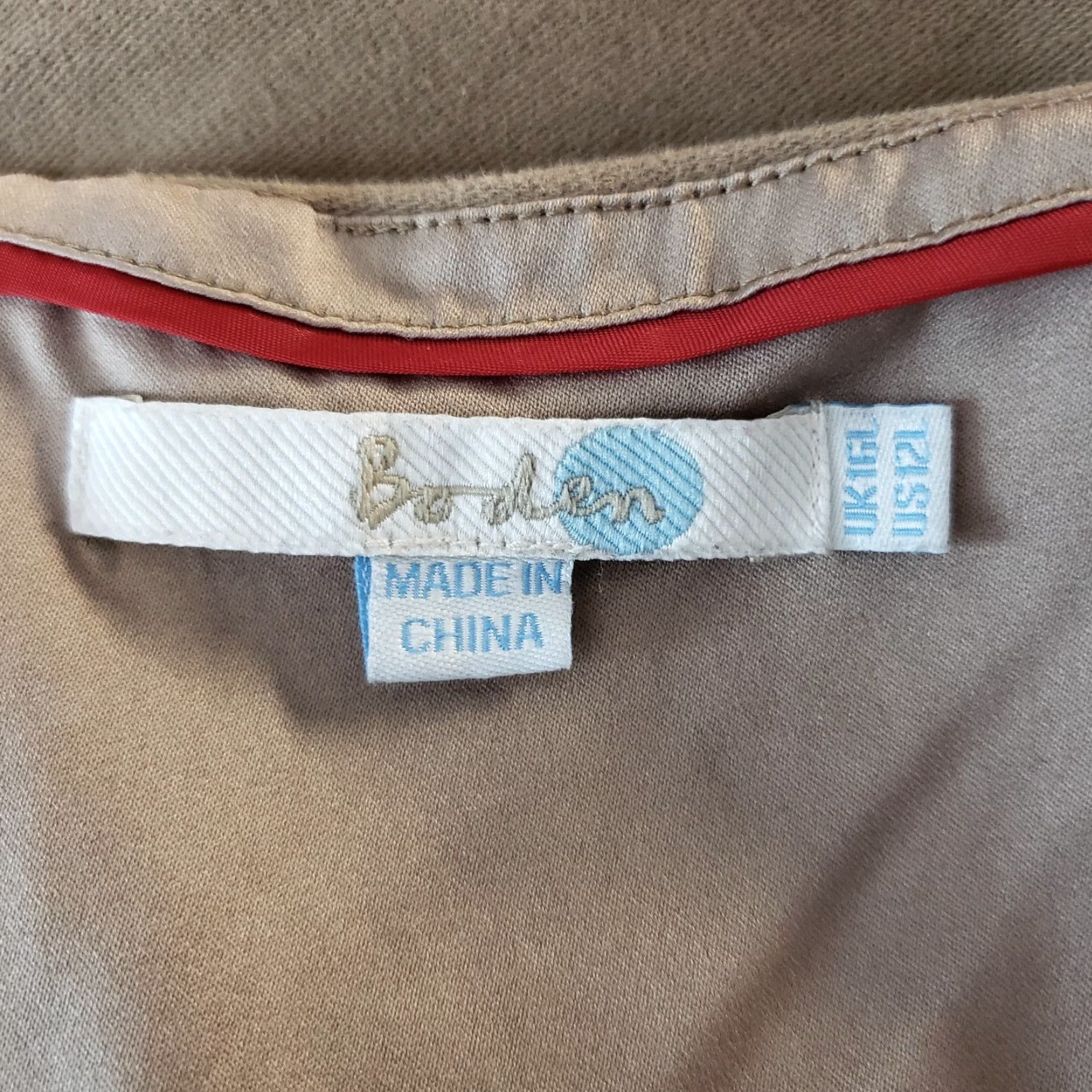 Boden Boden Skirt Womens Cambridge Skirt 12 Long Brown Cotton Blend Pockets A-Line Long Womens 12 Long Brown Size 34" / US 12 / IT 48 - 4 Thumbnail