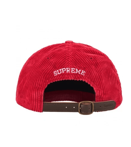 Supreme Supreme Corduroy S Logo 6-Panel Bright Red (FW24) Size ONE SIZE - 2 Thumbnail