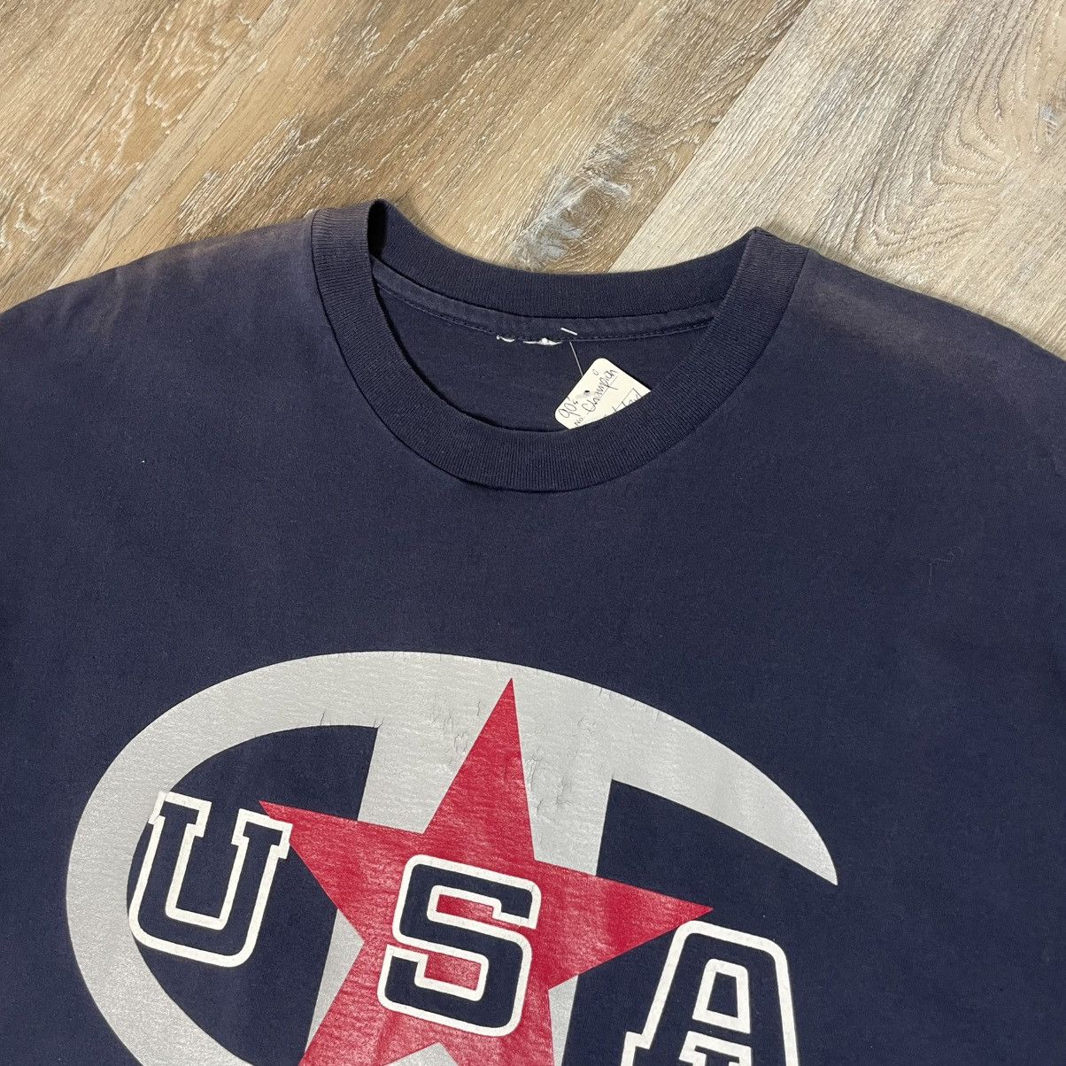 Champion 90s Champion All Over Print Tee Shirt Mens XL Sports Vintage Size US XL / EU 56 / 4 - 4 Thumbnail