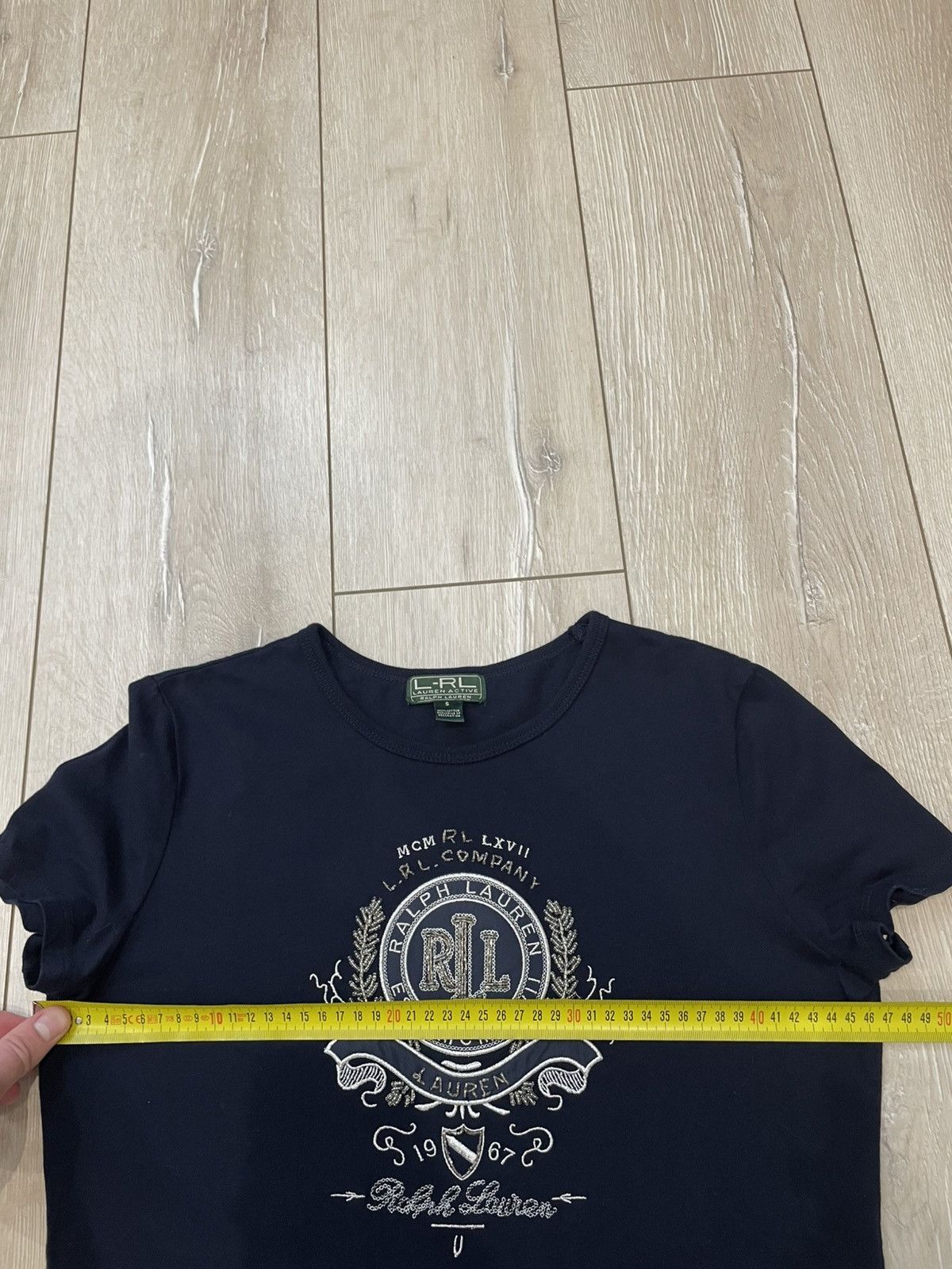 RRL Ralph Lauren Ralph Lauren Sport Dark Blue Knitwear tee #A2499 Size S / US 4 / IT 40 - 7 Thumbnail
