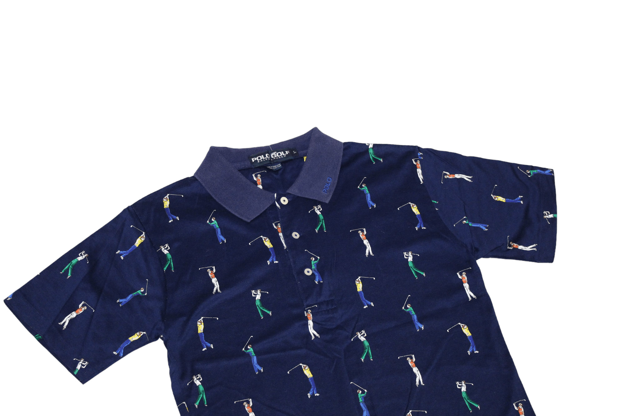 Japanese Brand RARE VTG Polo Golf Ralp Lauren Mercerised Cotton Polo Shirt Size US S / EU 44-46 / 1 - 2 Thumbnail