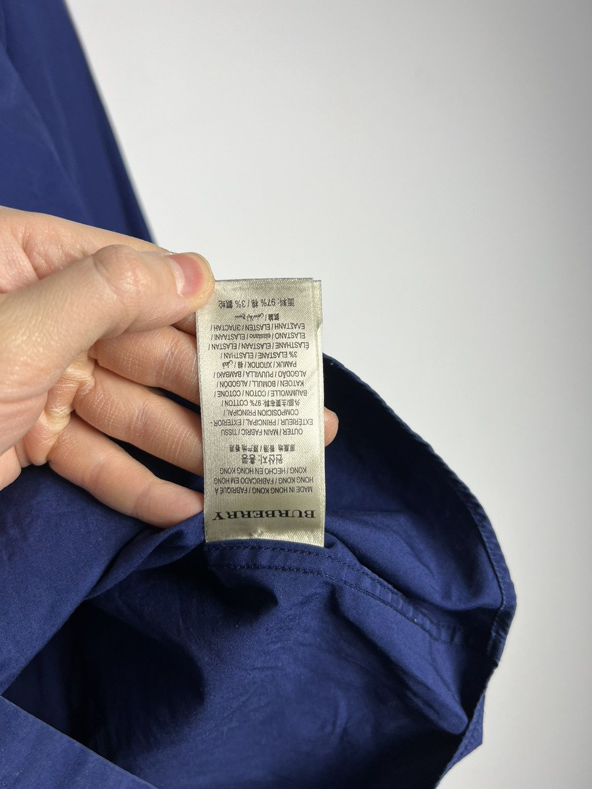 Burberry Great Shirt Burberry Small Logo Elegant Size US M / EU 48-50 / 2 - 3 Thumbnail