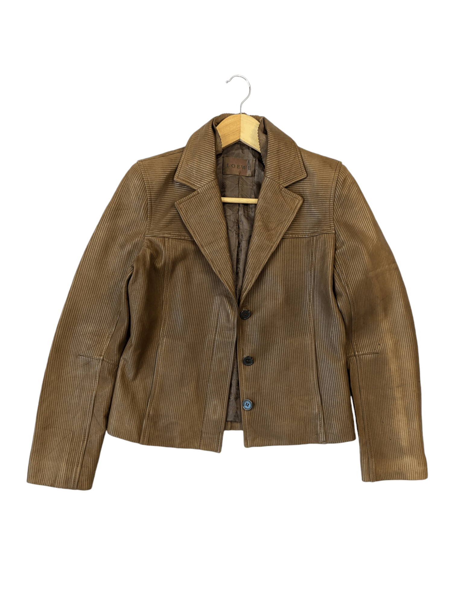 Loewe Cordero Lamb Leather Blazer Jacket Size 36 | Grailed
