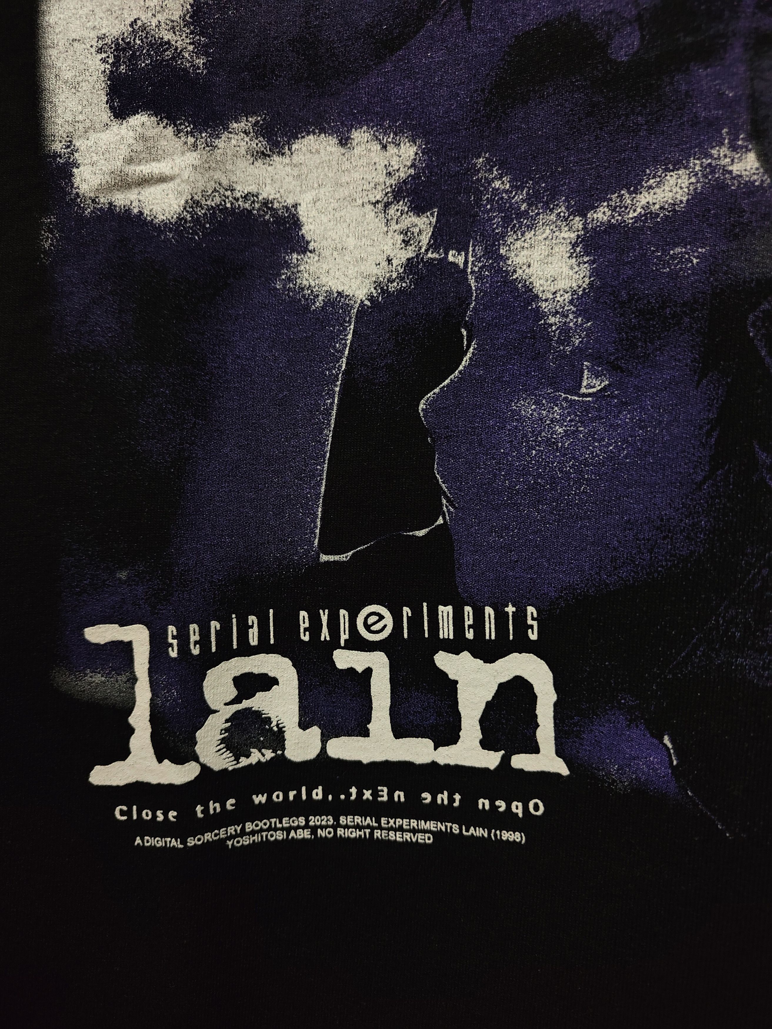 Anime Serial Experiments Lain The Files T-shirt Size US XL / EU 56 / 4 - 4 Thumbnail