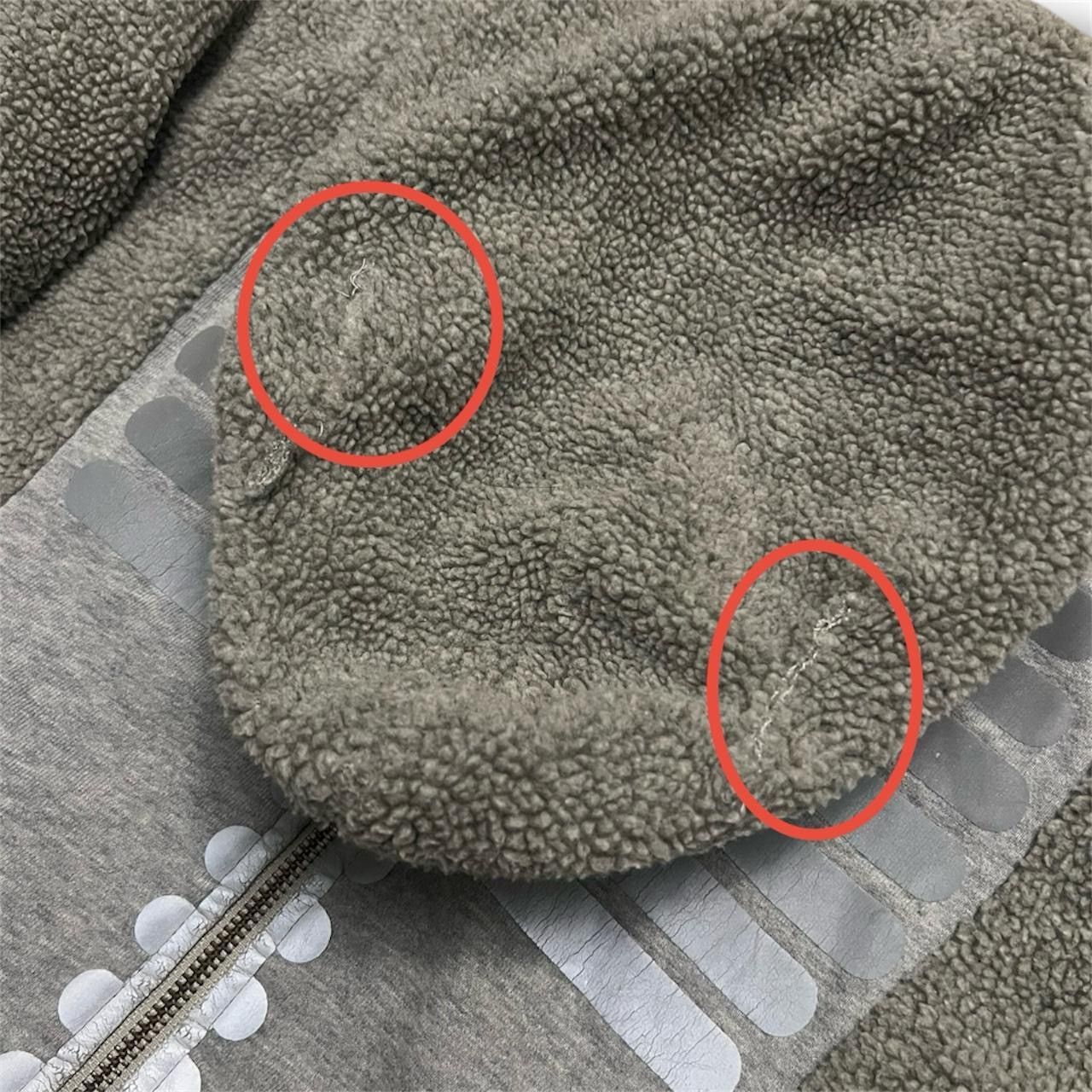 Ne-Net Ne-net Grey Skeleton Bear Ear Hoodie Size US M / EU 48-50 / 2 - 7 Thumbnail
