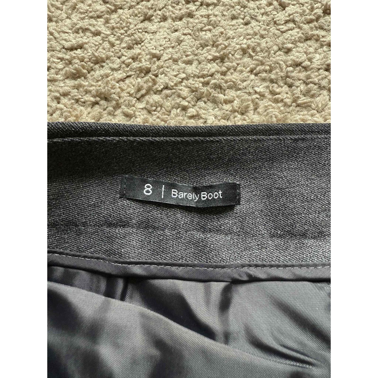 Other Talbots Barely Bootcut Trouser Dress Pants Gray Women's 8 Size 30" / US 8 / IT 44 - 6 Thumbnail