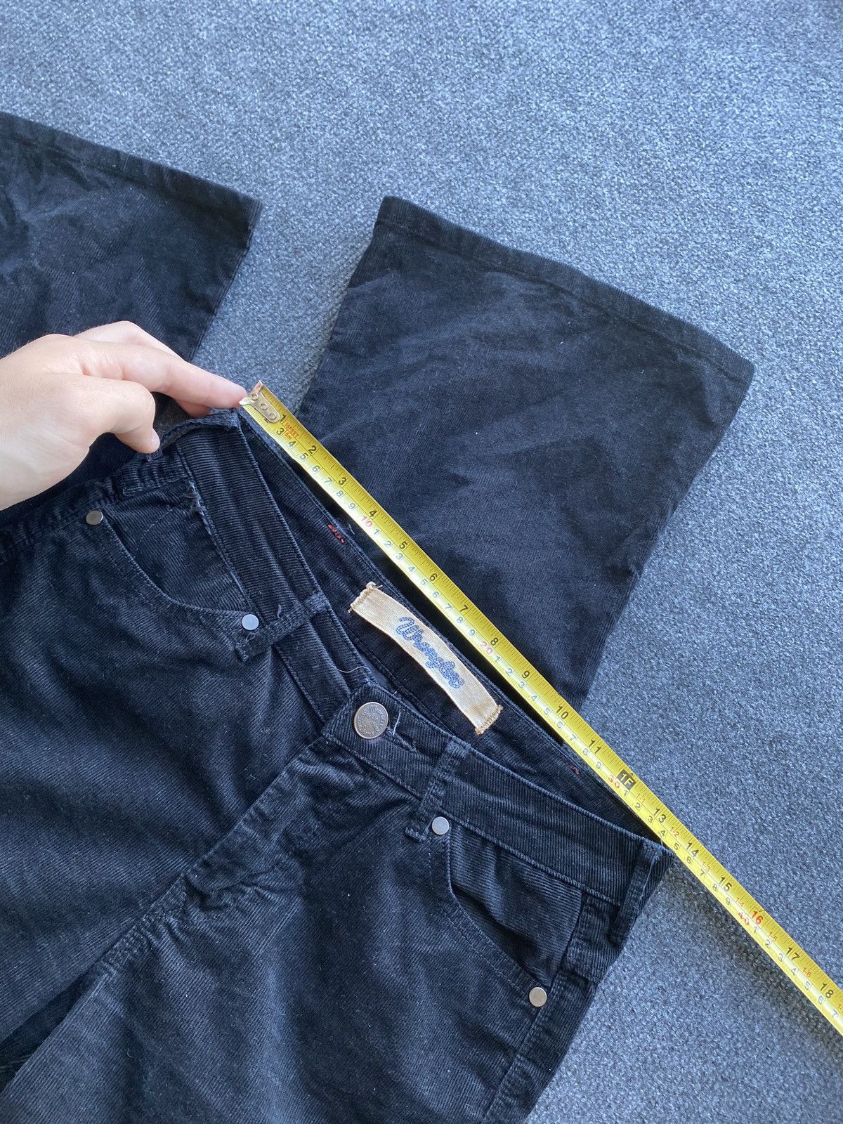 Wrangler 🔥Cowboy Western Vntg Wrangler Flared Corduroy Jeans 26 women Size 26" / US 2 / IT 38 - 9 Thumbnail