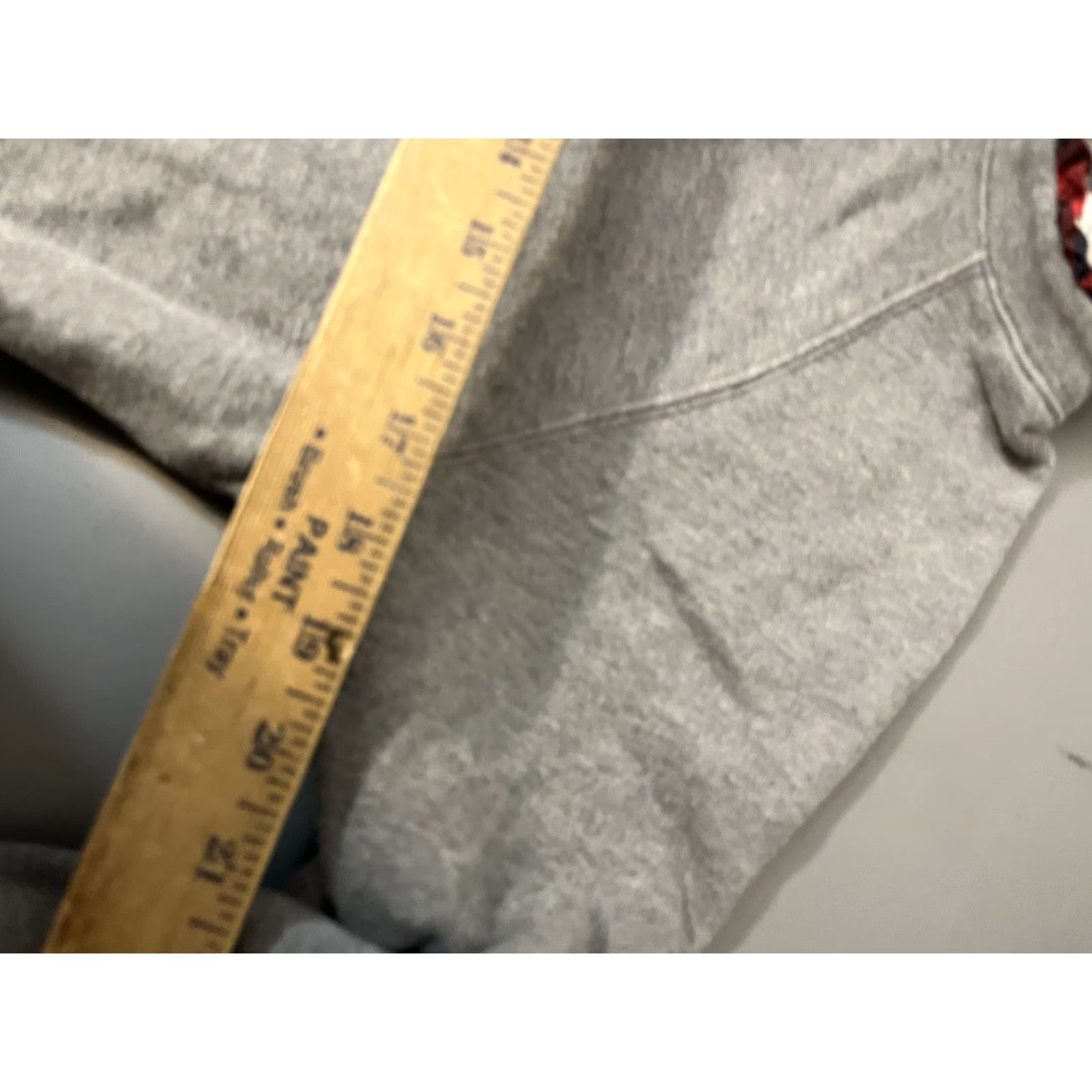 J.Crew J.Crew H0273 Woven Leopard Trim Ruffneck Pull-Over Gray Sweatshirt M Womens Sweatshirt Leopard 90s Vintage Style Basic Size M / US 6-8 / IT 42-44 - 6 Thumbnail