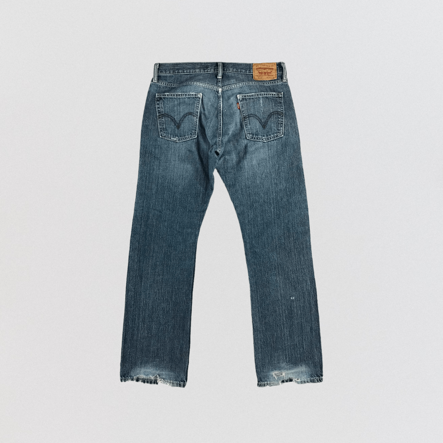 Levi's × Vintage Vintage Levis 514 Earth Tone Jeans-JM2286 Size US 36 / EU 52 - 2 Thumbnail