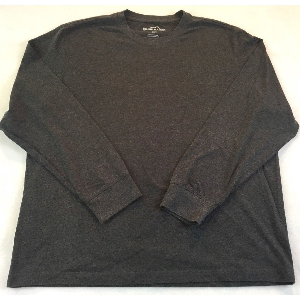 Eddie Bauer Eddie Bauer Gray Charcoal Long Sleeve T-Shirt Size XLarge Size US XL / EU 56 / 4 - 1 Thumbnail