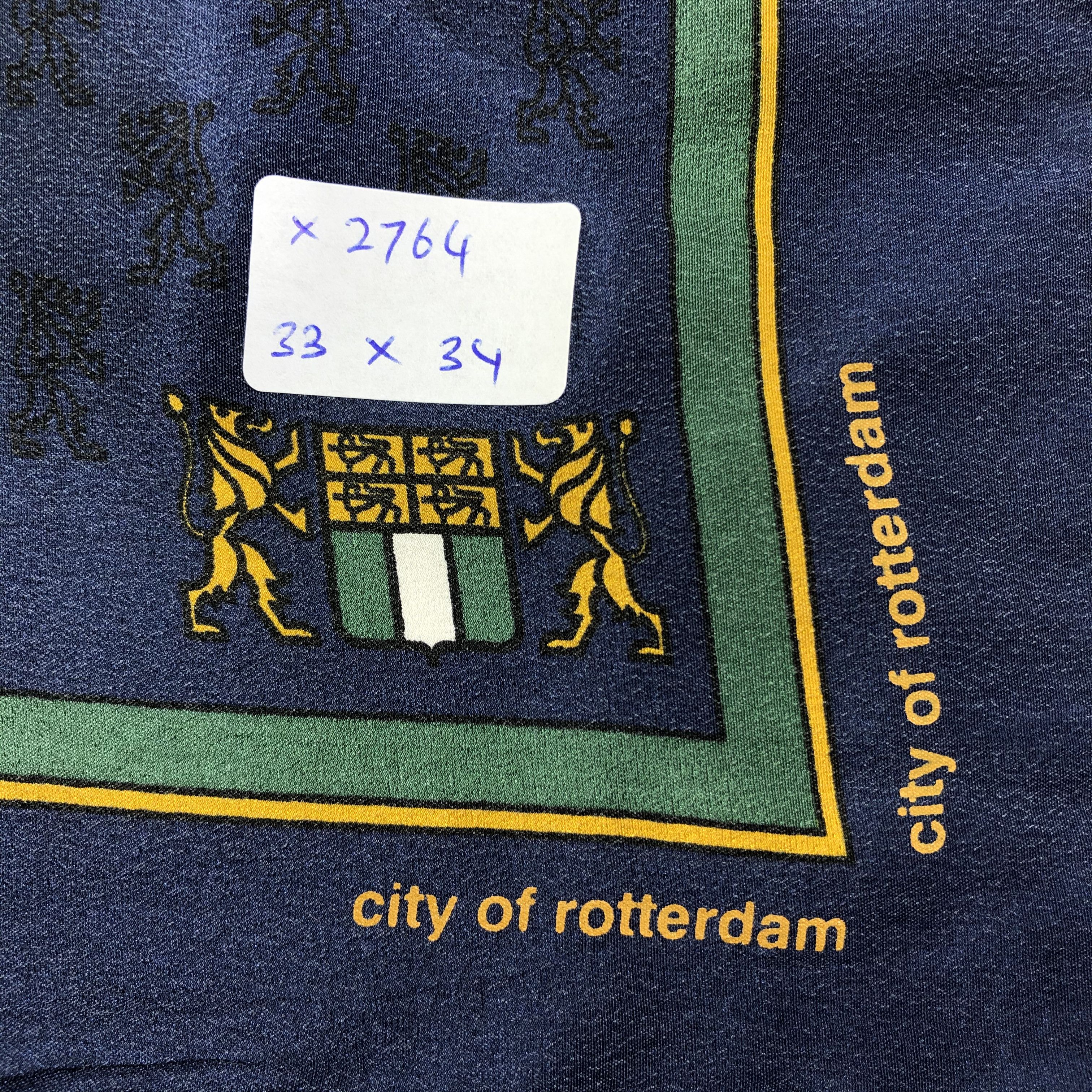 Vintage Vintage City Of Rotterdam Silk Scarf Size ONE SIZE - 7 Thumbnail