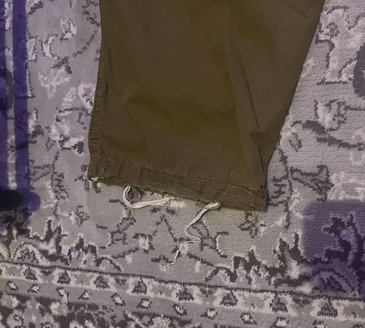 Stussy × Vintage Stussy Ripstop Cargo Beach Pant - Olive Size US 36 / EU 52 - 6 Thumbnail