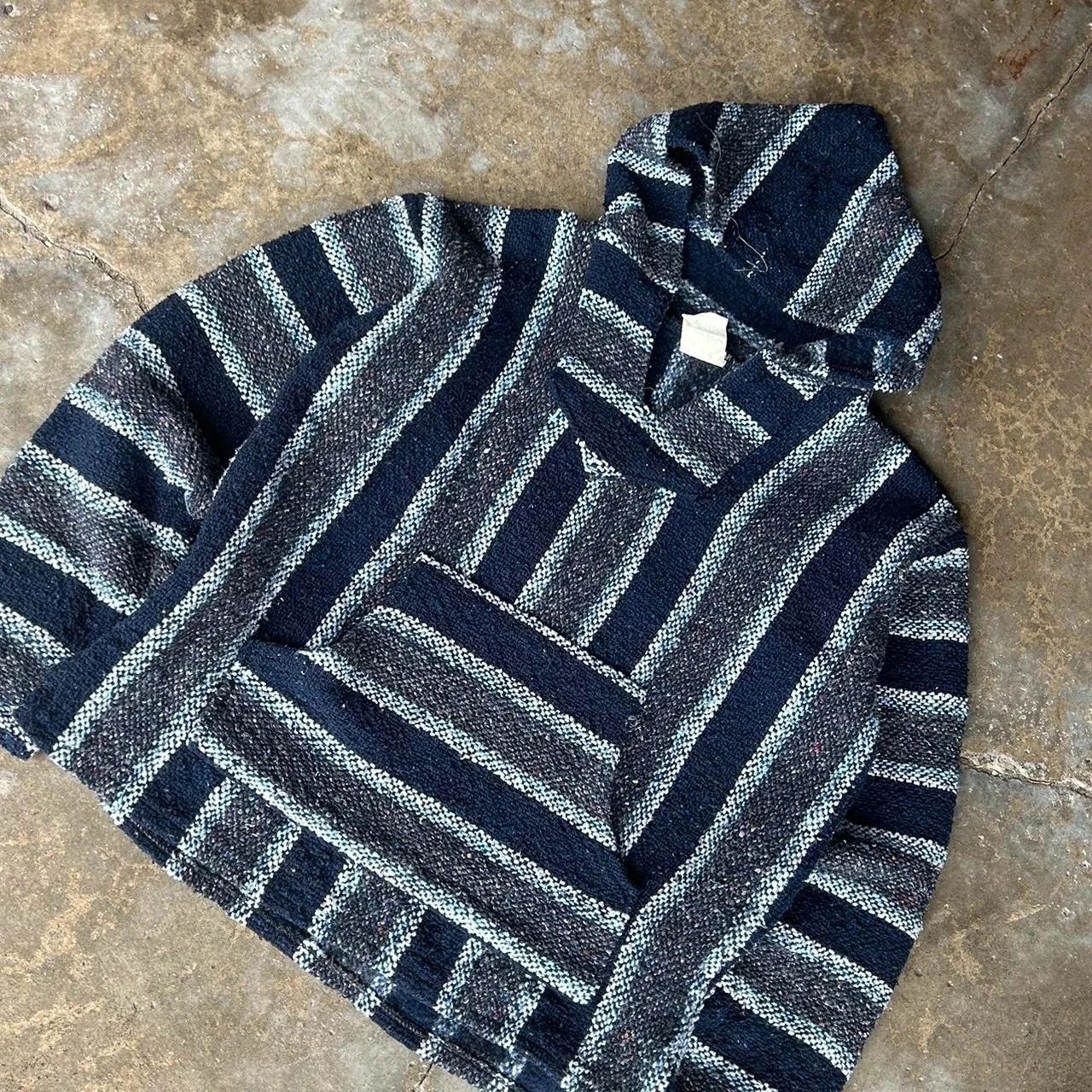 Other Vintage 1990s Baja Joe Striped Baja Hoodie Size US S / EU 44-46 / 1 - 1 Thumbnail