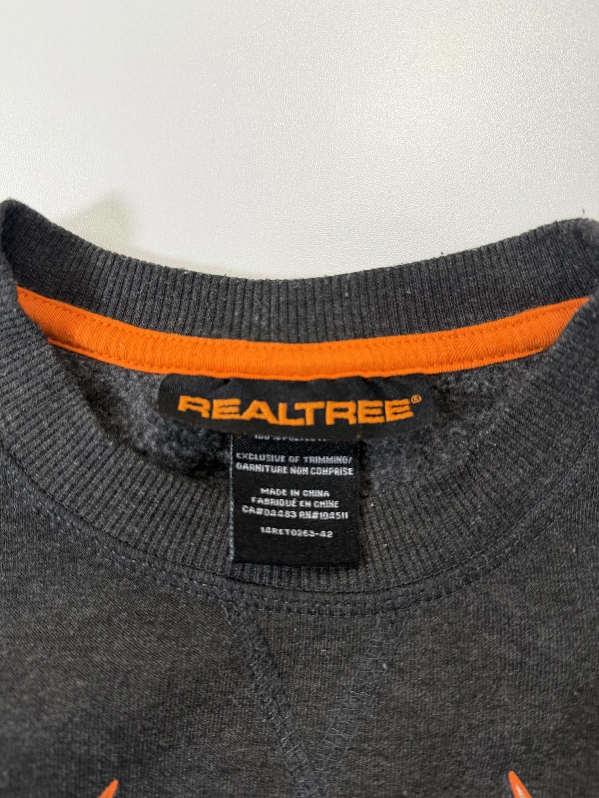 Realtree Realtree Men's Dark Gray Crewneck Sweatshirt Size US L / EU 52-54 / 3 - 4 Thumbnail
