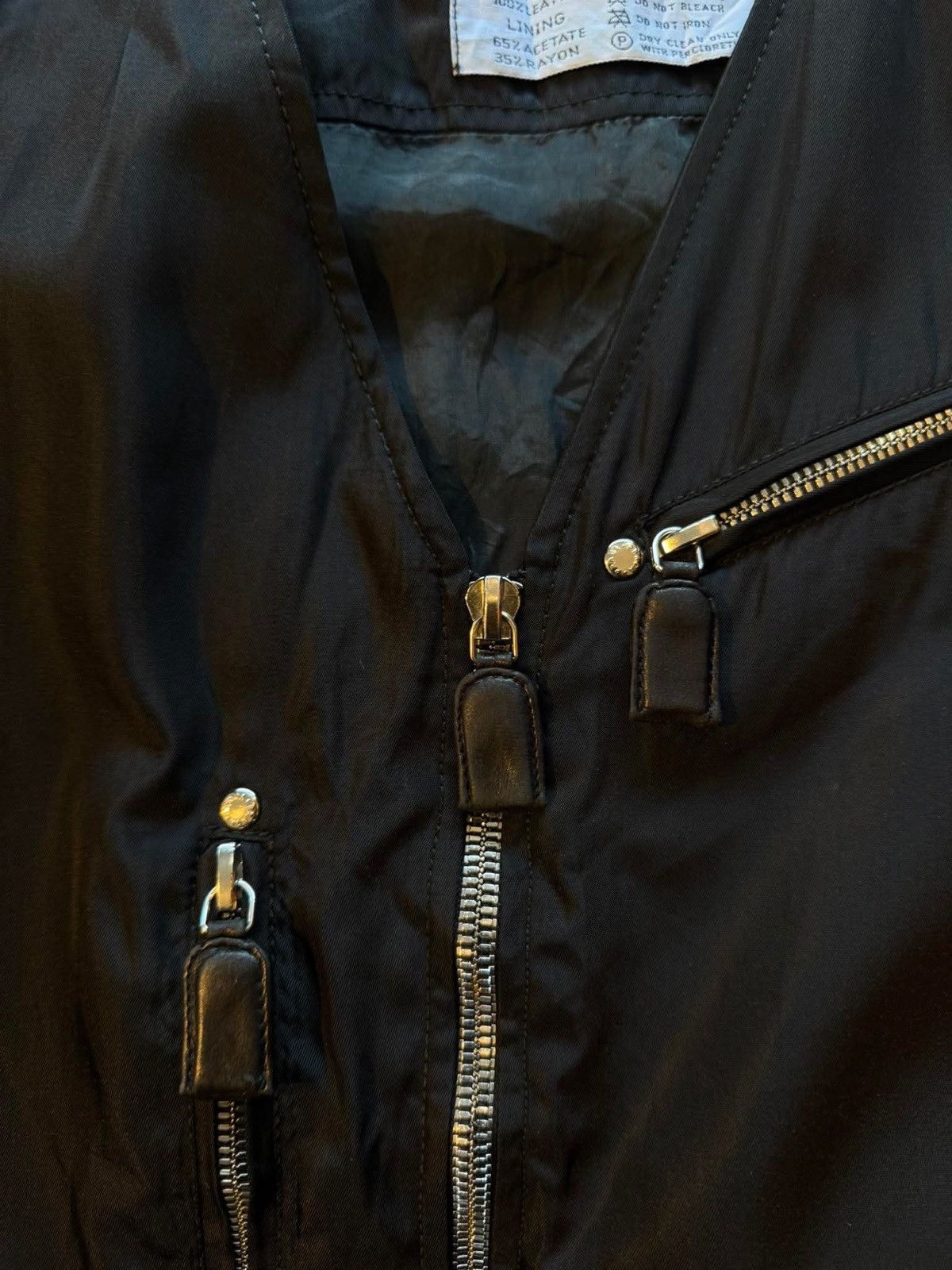 Prada Prada Multipocket leather nylon vest Size M / US 6-8 / IT 42-44 - 6 Thumbnail