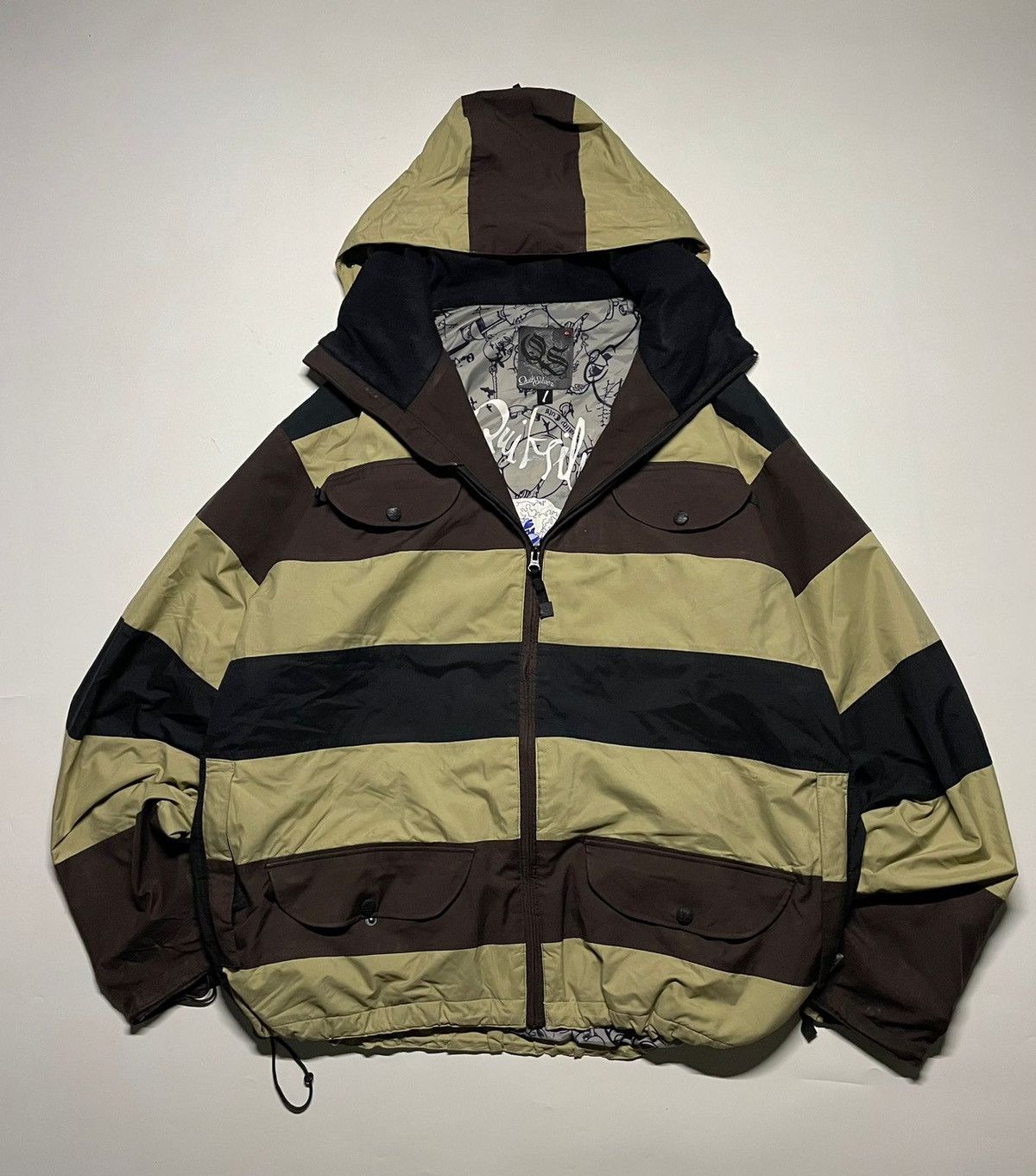 Quicksilver Outdoor QuickSilver 1969, Oceanbeach fullprint Windbreaker Size US XL / EU 56 / 4 - 13 Thumbnail