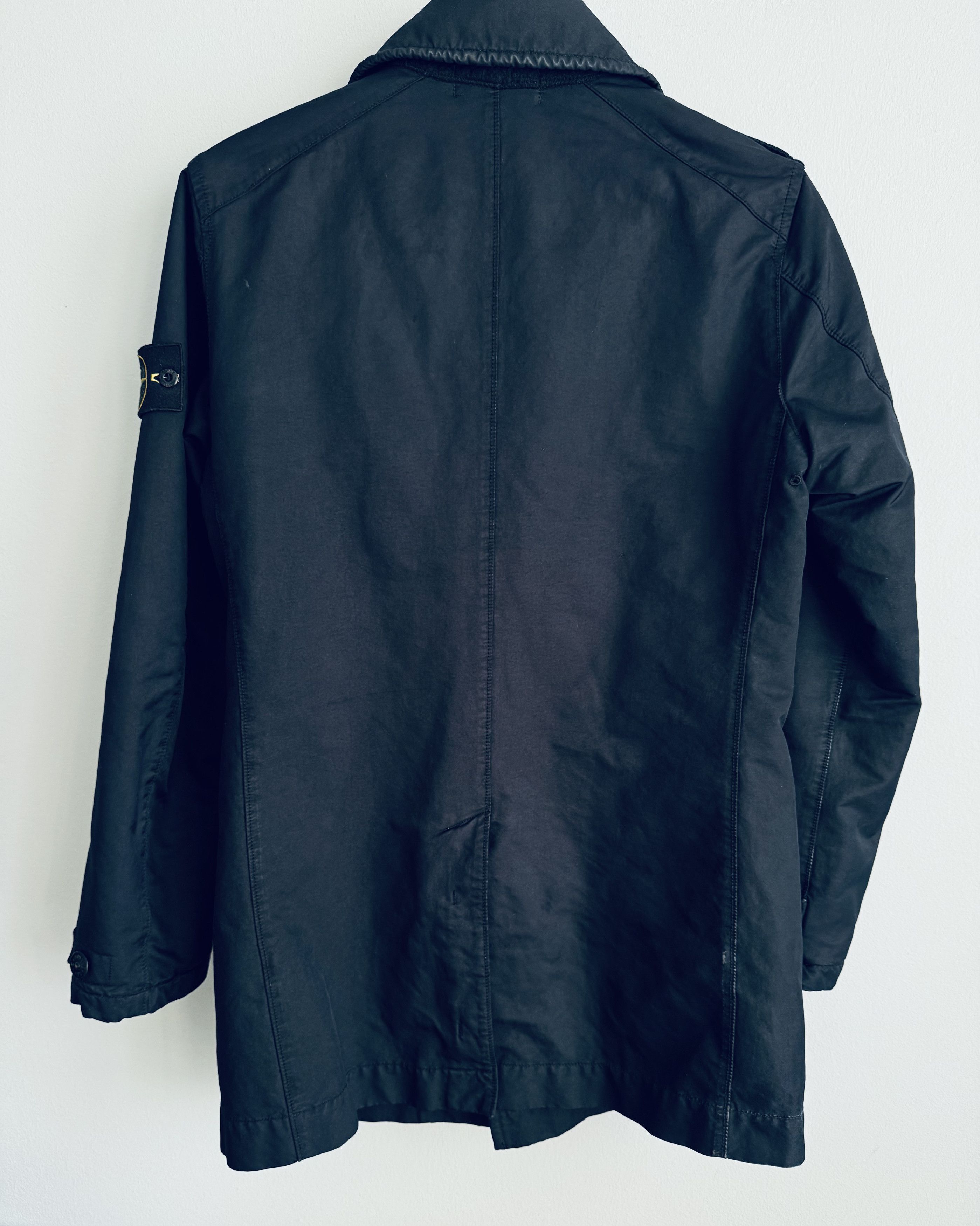Stone Island Stone Island David-TC Trench Coat Jacket Navy ice Size US M / EU 48-50 / 2 - 7 Thumbnail