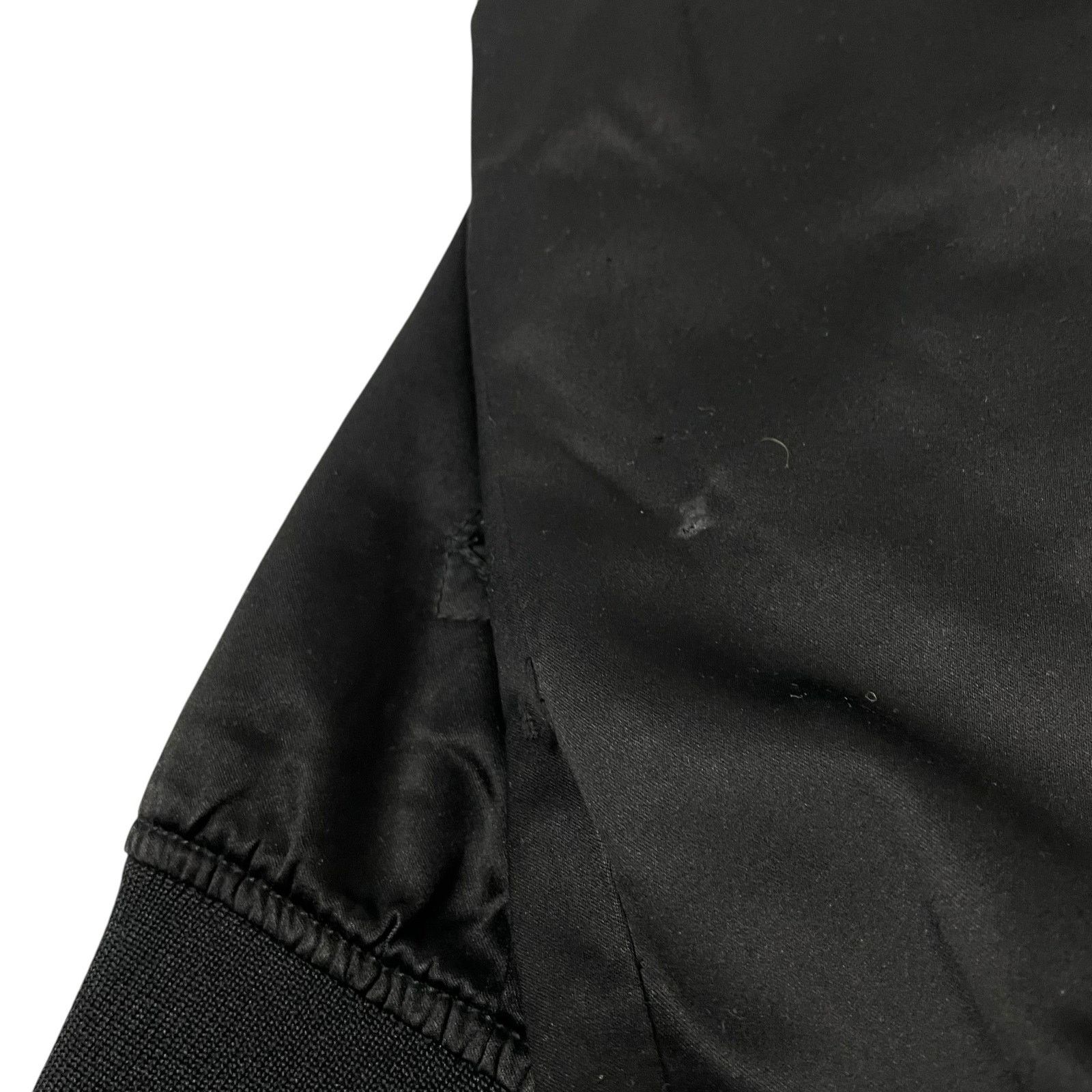 The Rolling Stones Rolling Stones Women's Black Snap Button Bomber Jacket 16 Size XXL / US 16-18 / IT 52-54 - 5 Thumbnail