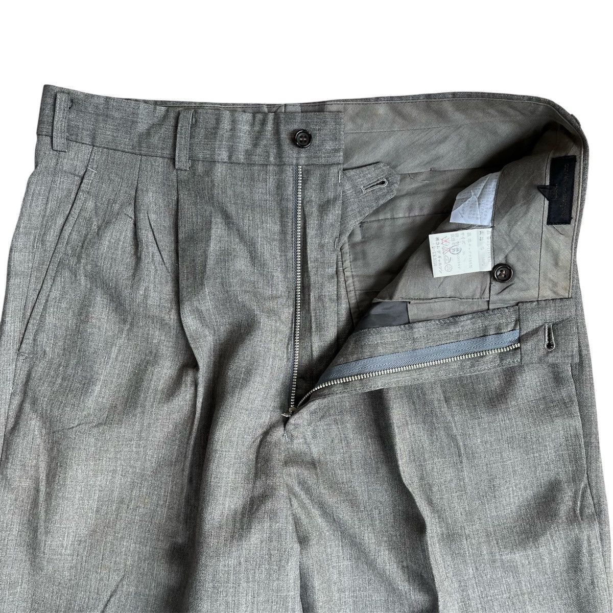 Comme des Garcons Homme AD1989 Comme des Garcons Homme Wool Trouser Pants Size US 32 / EU 48 - 3 Thumbnail