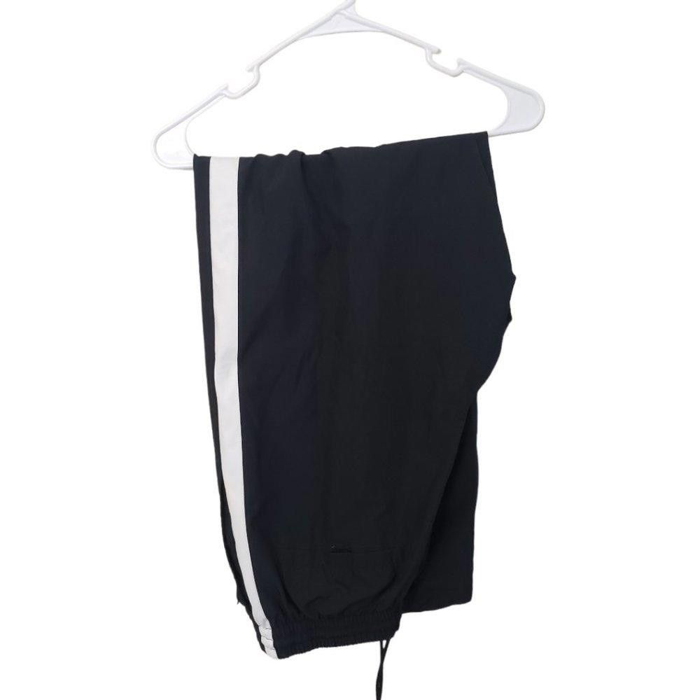 Nike CT434a Nike Black & White Jogger Pant with Pockets L Size US 34 / EU 50 - 6 Thumbnail