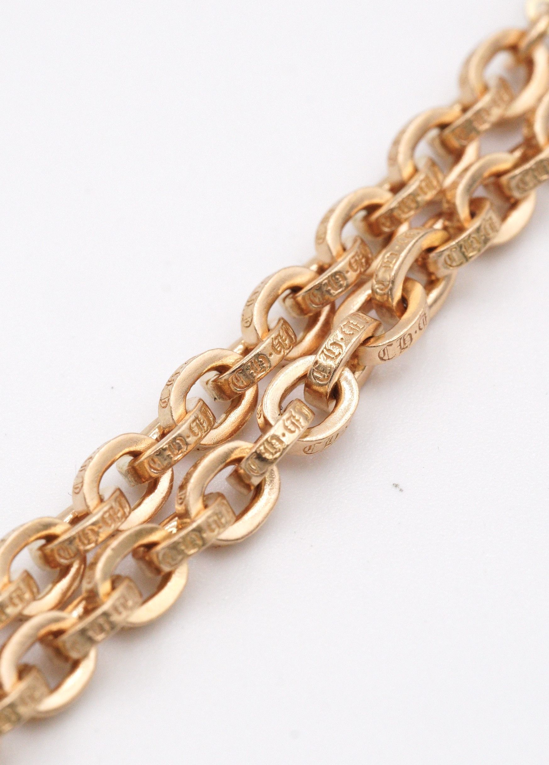 Chrome Hearts Chrome Hearts 22K Gold Paperchian Necklace - 24 Inch Size ONE SIZE - 4 Thumbnail