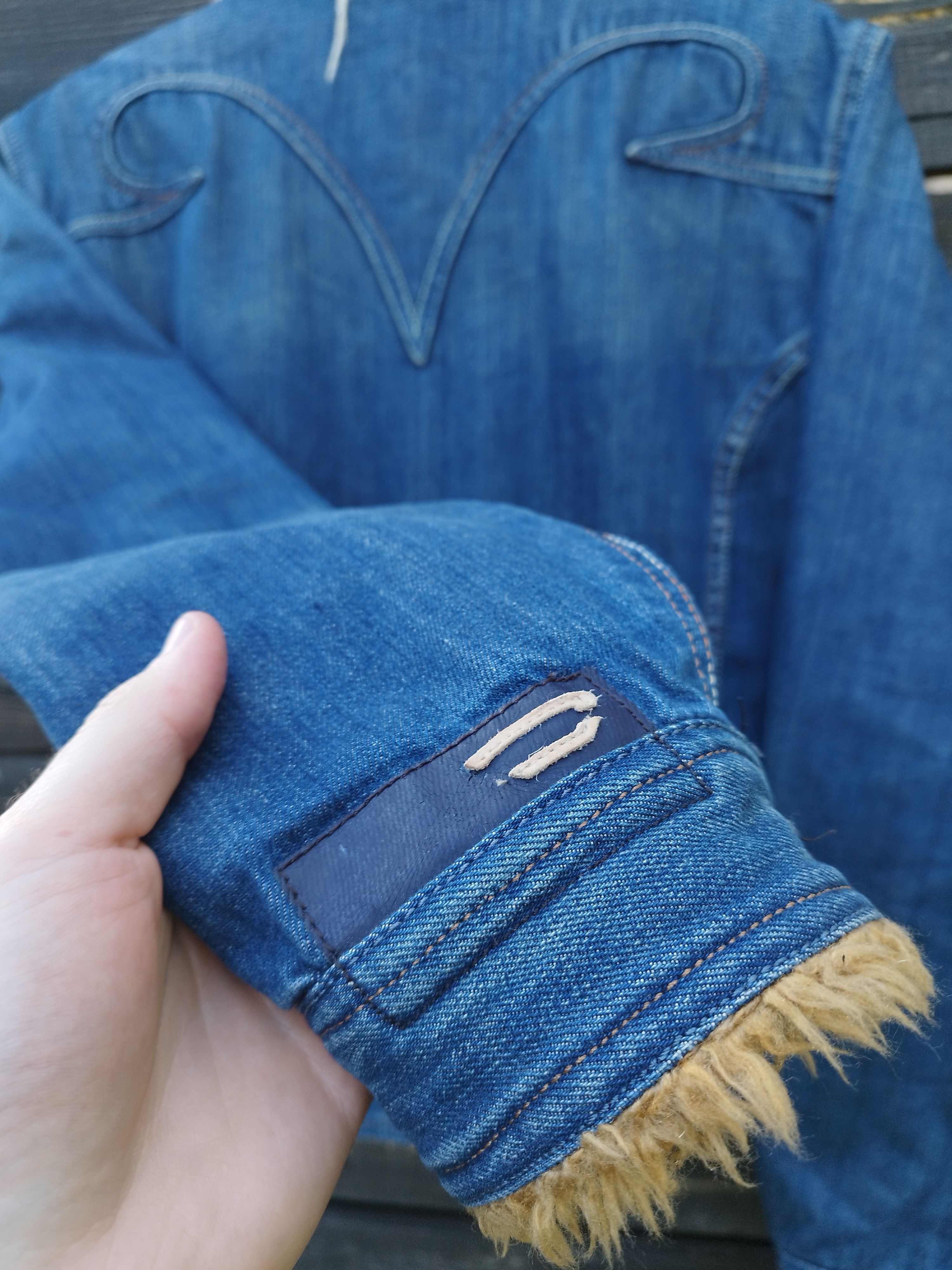 Diesel Vintage Diesel Denim Sherpa Lined Trucker Jacket Blue Men's Size US M / EU 48-50 / 2 - 13 Thumbnail