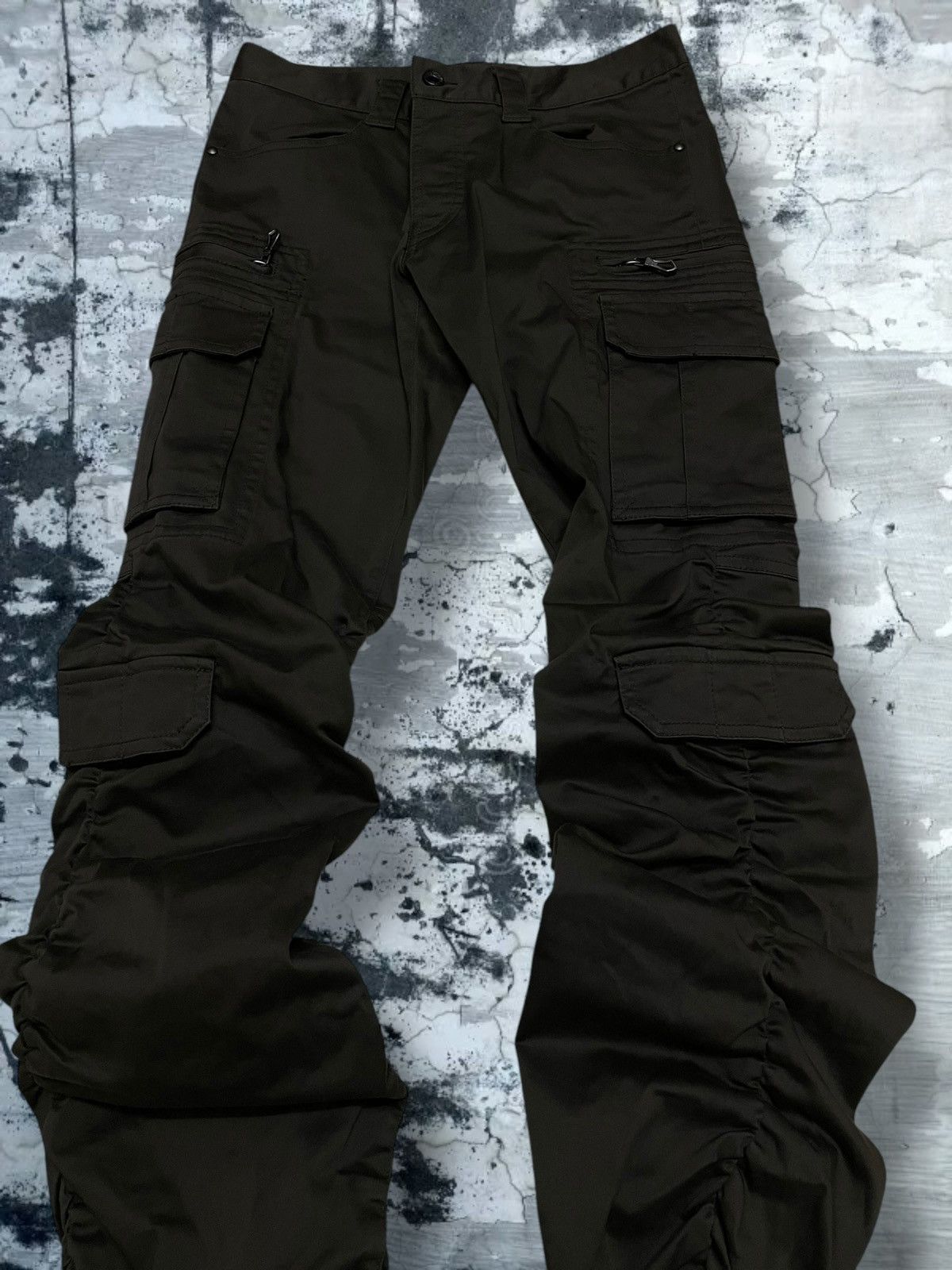 5351 POUR LES HOMMES Vintage Japan Designer 5351POUR LES HOMMES APOCALYPSE PANT Size US 30 / EU 46 - 4 Thumbnail