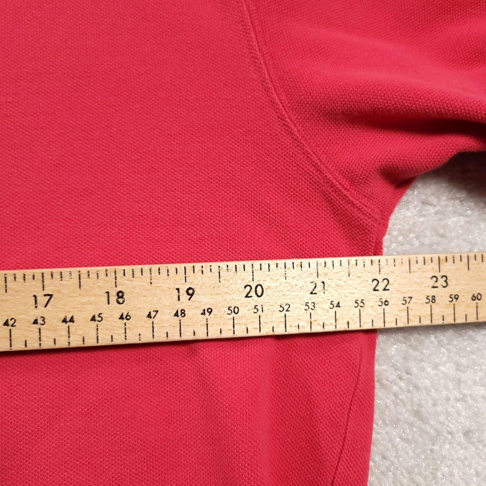 Tommy Hilfiger Tommy Hilfiger Polo Shirt Adult L Red Casual Rugby Flag Logo Mens Shirt Size US L / EU 52-54 / 3 - 4 Thumbnail