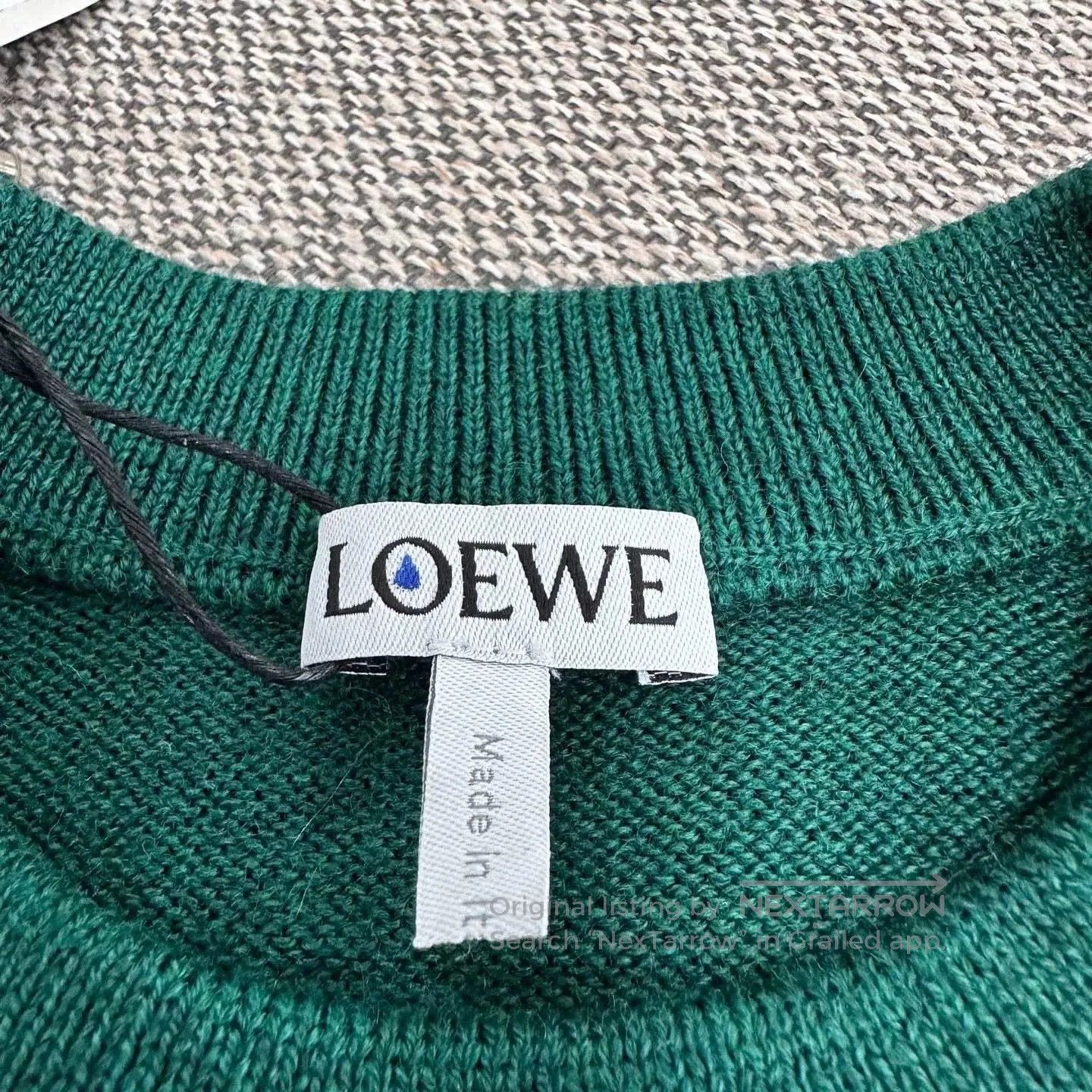 Loewe Loewe SS22 Alphabet Jacquard Cashmere Sweater. Size US S / EU 44-46 / 1 - 4 Thumbnail