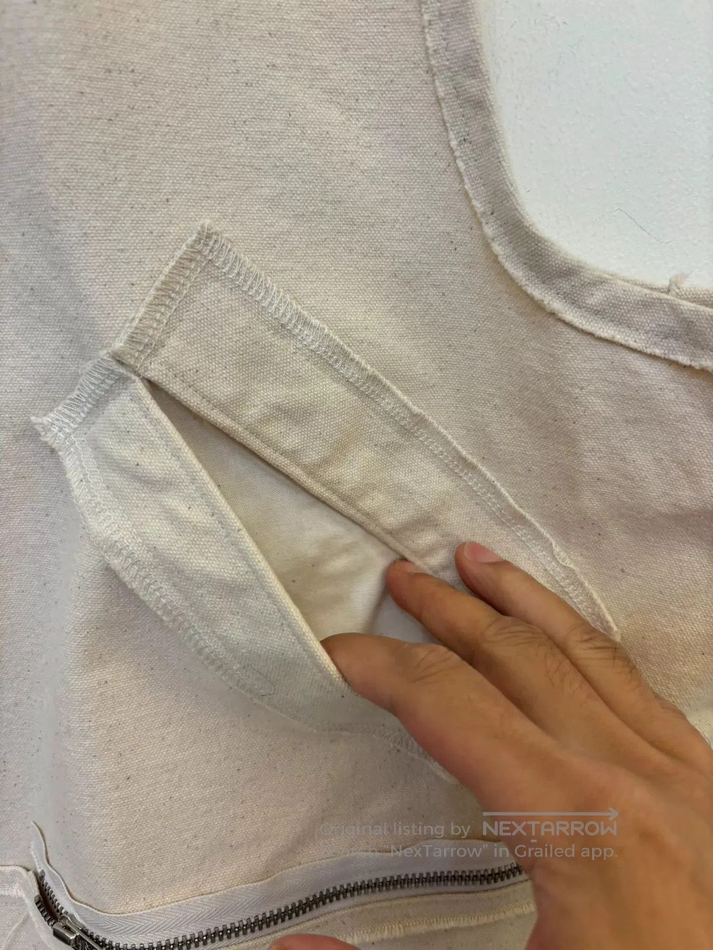 Camiel Fortgens Camiel Fortgens Canvas Vest. Size US L / EU 52-54 / 3 - 5 Thumbnail
