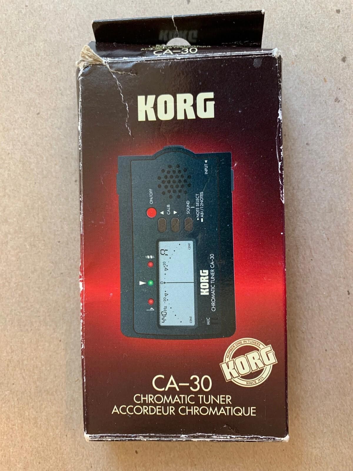Michael Kors KORG CA-30 Chromatic Tuner & KORG CM100L Clip-On Microphone Size ONE SIZE - 5 Thumbnail