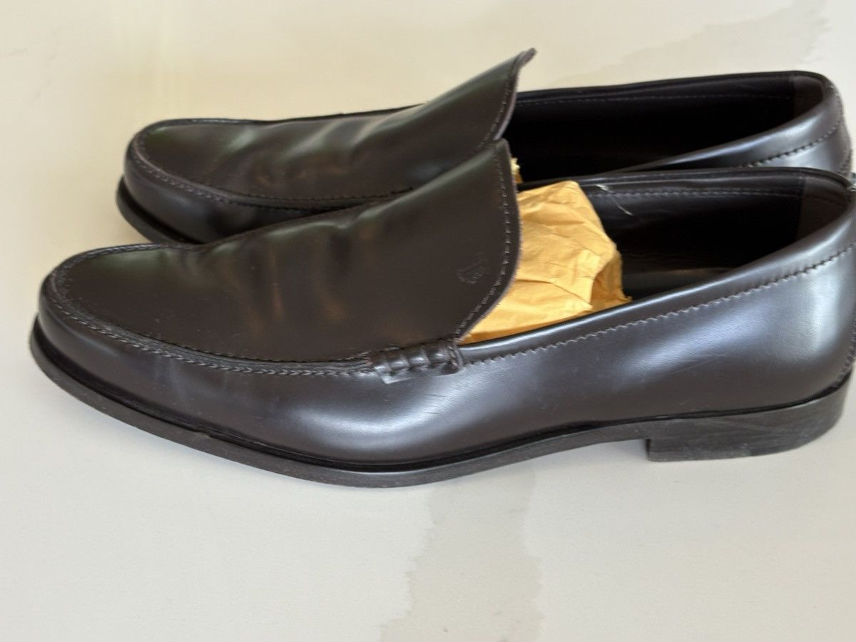 Tod's Beautiful Tod’s brown leather Dress Shoes Size US 10 / EU 43 - 4 Thumbnail