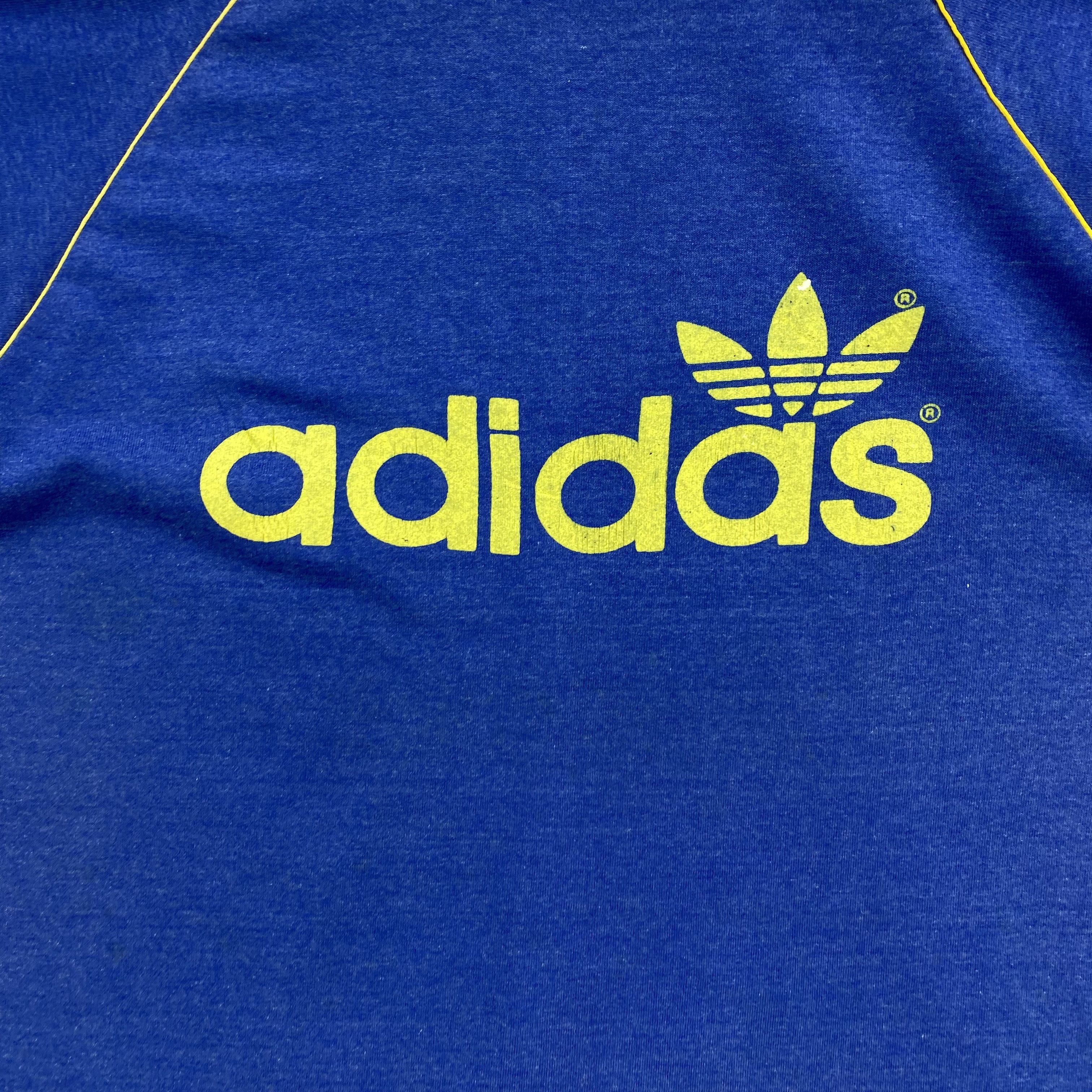 Vintage Vintage 70s Adidas T-Shirt Adidas Trefoil Ringer Tee Size US M / EU 48-50 / 2 - 4 Thumbnail