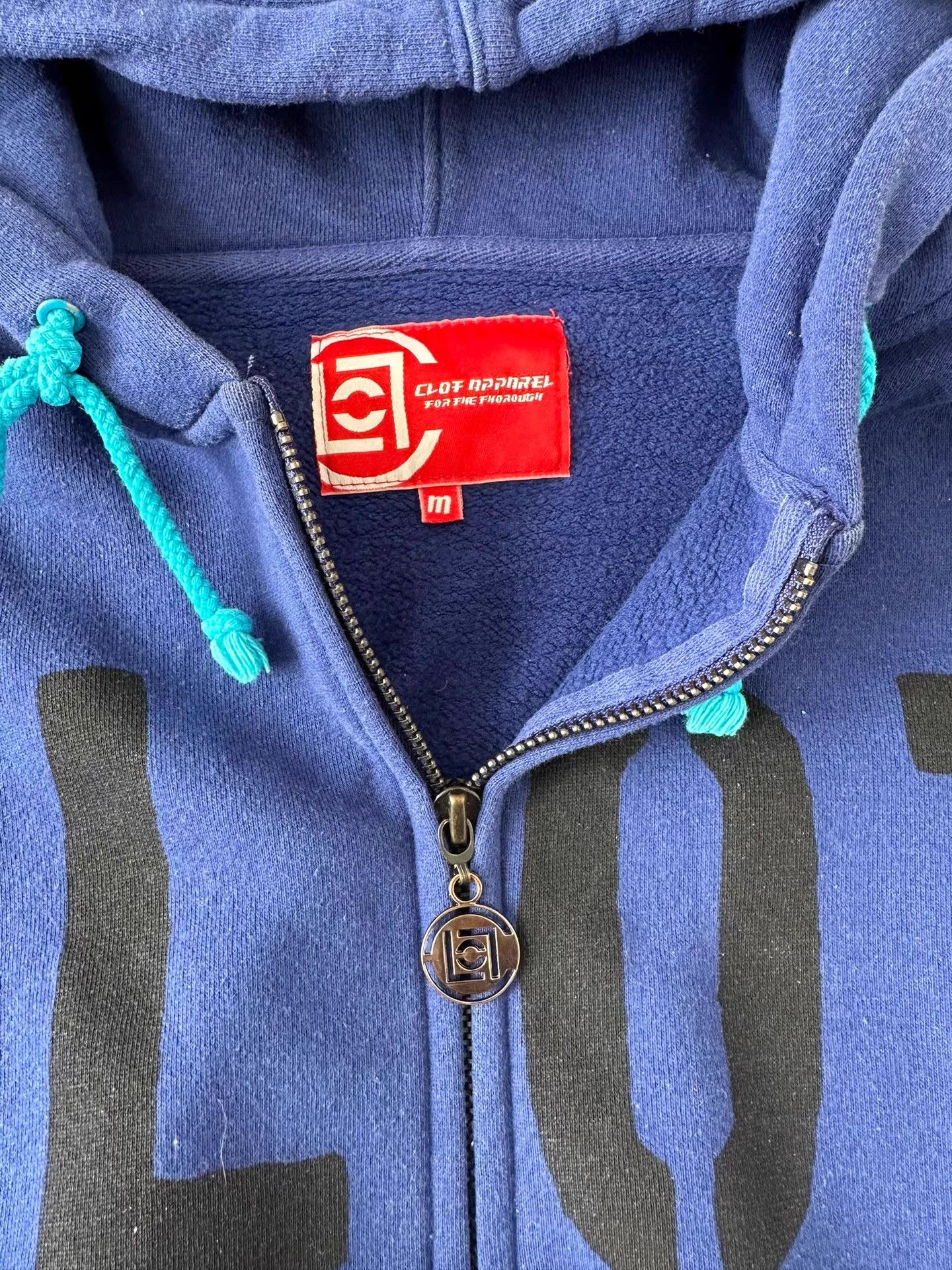 CLOT Edison Chen Early C.S.A Fleece Hooded Sweatshirt