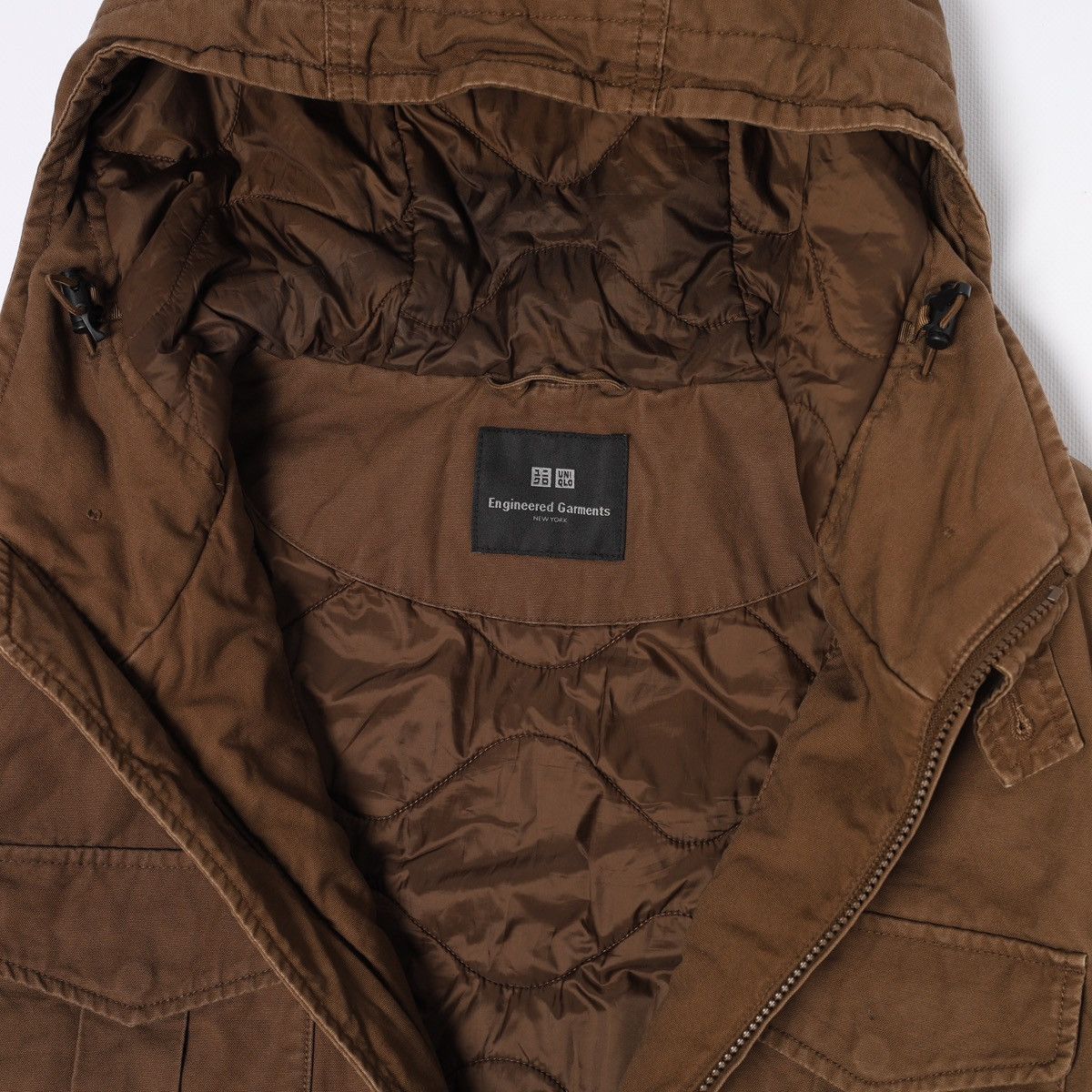 Engineered Garments × Uniqlo Uniqlo Engineered Garments Multi pocket Parka Jacket Brown Size US S / EU 44-46 / 1 - 7 Thumbnail
