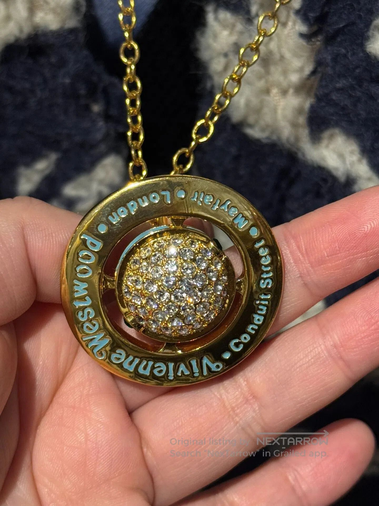 Vivienne Westwood vivienne westwood gold planet necklace. Size ONE SIZE - 5 Thumbnail
