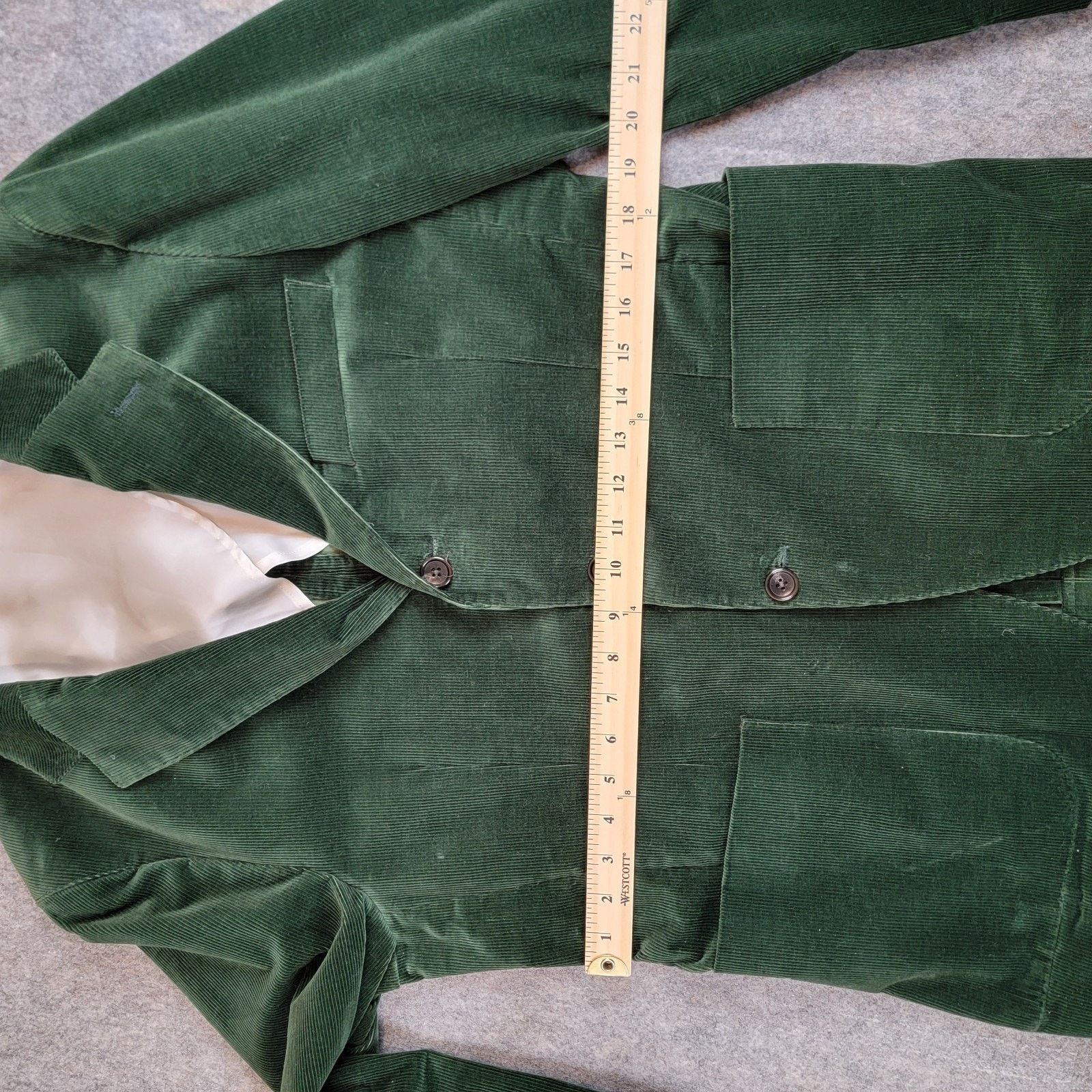 Todd Snyder Todd Snyder Italian Corduroy Madison Suit Jacket size 40S Size 40S - 6 Thumbnail