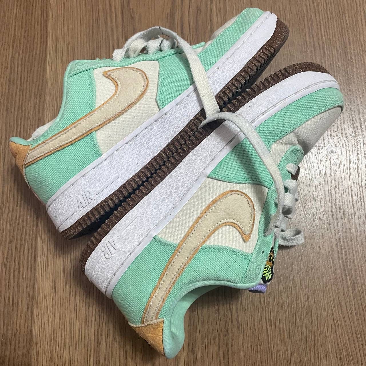 Nike Nike Air Force 1 07 LX Pinapple Size US 8 / IT 38 - 5 Thumbnail