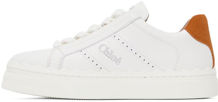 Chloe o1loc1c1024 Lauren Sneakers in Safari Brown Size US 5 / IT 35 - 4 Thumbnail