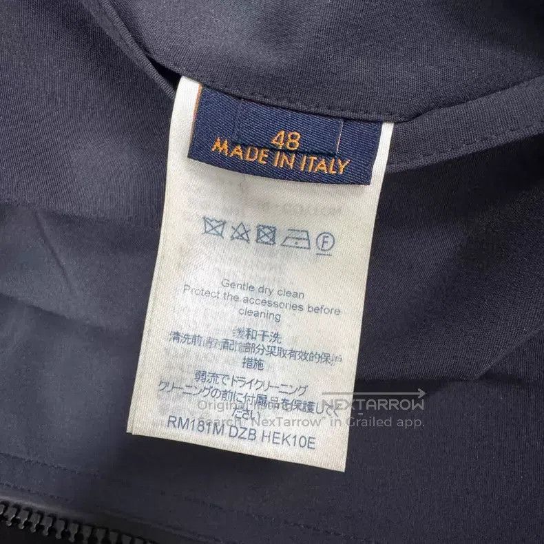 Louis Vuitton Louis Vuitton Navy Blue Khaki Functional Collar Jacket Size US M / EU 48-50 / 2 - 6 Thumbnail