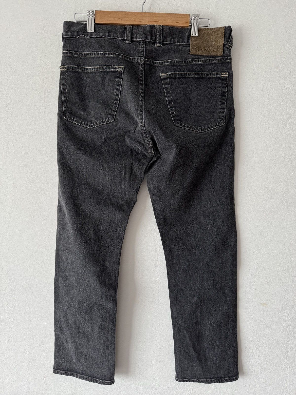 Canali 🔥🔥 Canali Grey Cotton Jeans Size US 32 / EU 48 - 2 Thumbnail